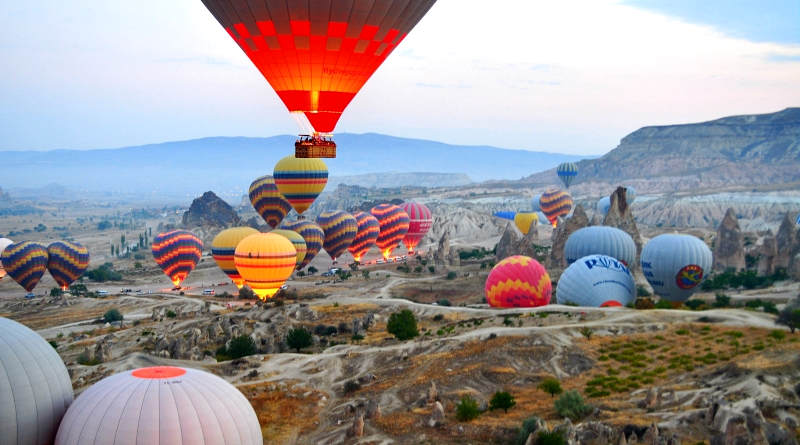 Patrimonio da Humanidade pela UNESCO - Passeio Balao Capadocia Turquia