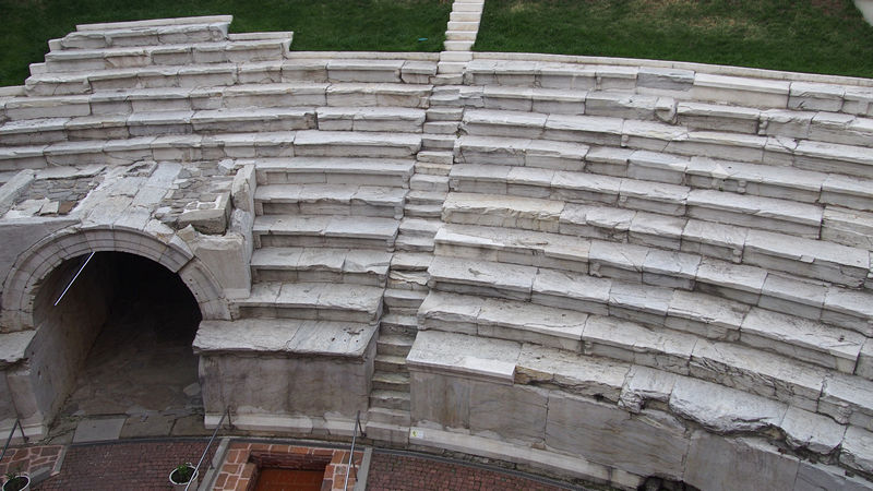 Roteiro de Viagem Plovdiv Bulgária - Estádio Romano Antigo, também chamado de Estádio de Trimontium
