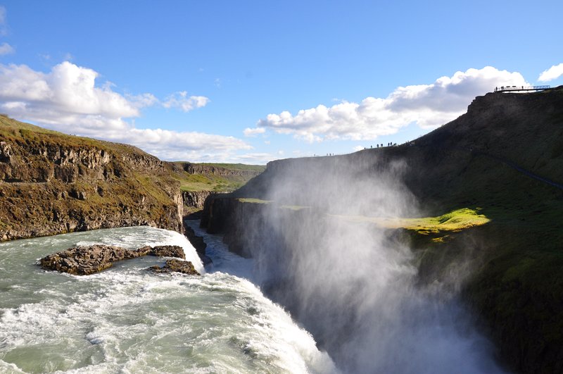 Cachoeiras na Islândia - Gullfoss