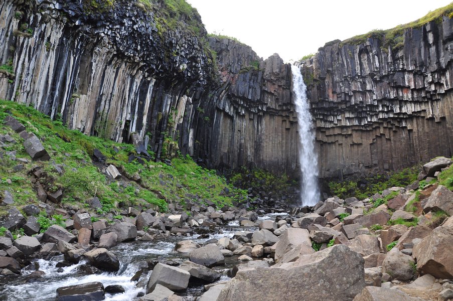 Cachoeiras na Islândia - Svartifoss