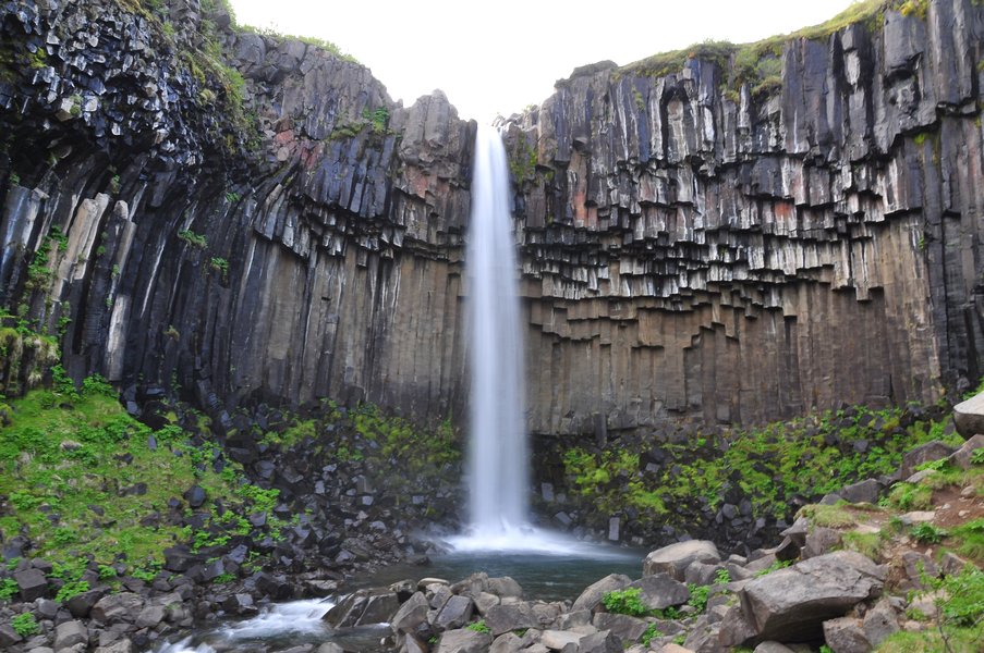 Cachoeiras na Islândia - Svartifoss