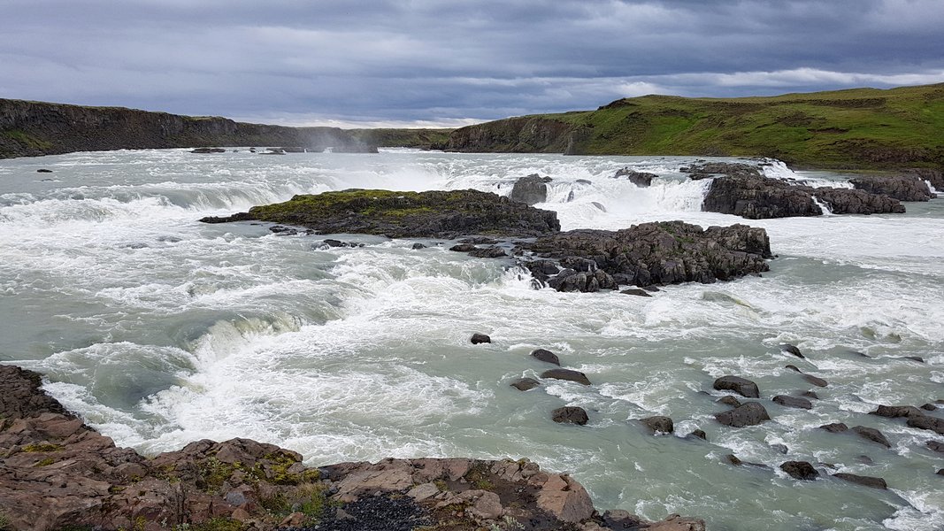 Cachoeiras na Islândia - Urriðafoss