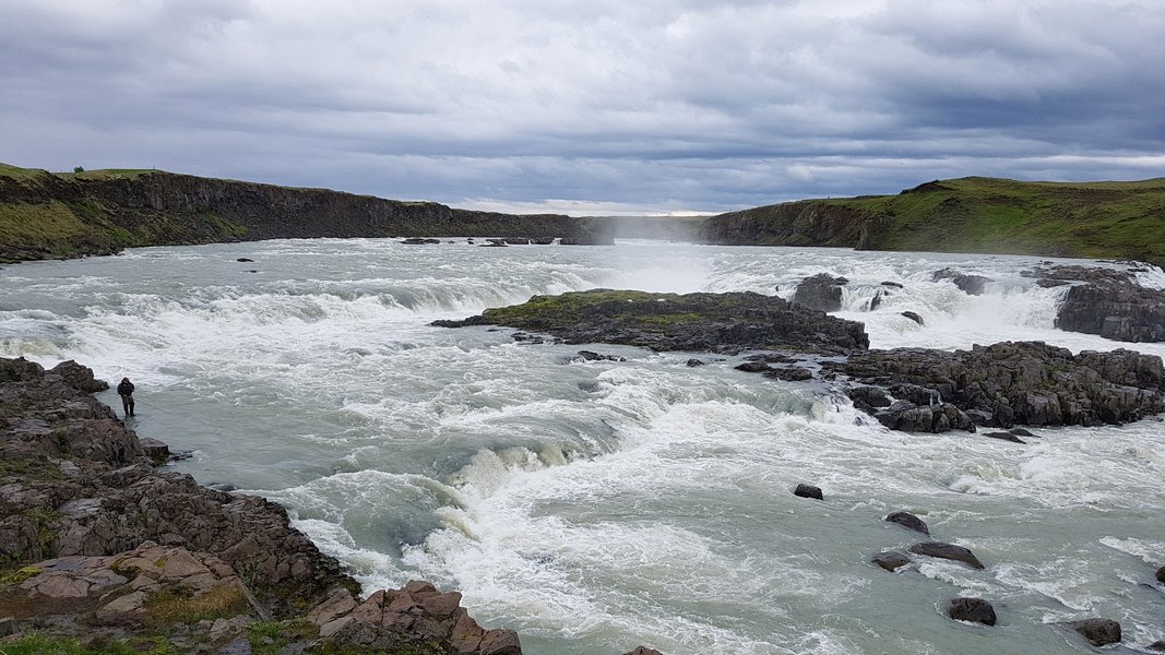 Cachoeiras na Islândia - Urriðafoss