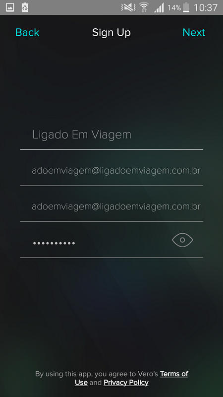 vero nova rede social blog de viagem