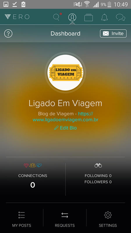 vero nova rede social blog de viagem