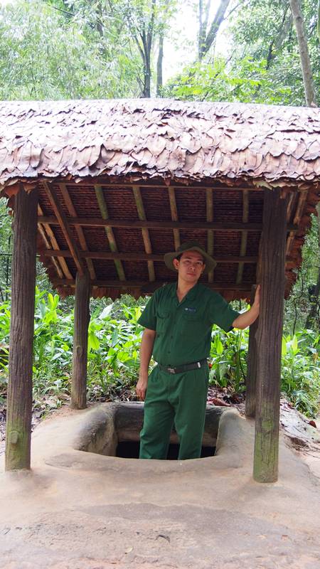 Cu Chi Tunnels Ho Chi Minh City Vietnam