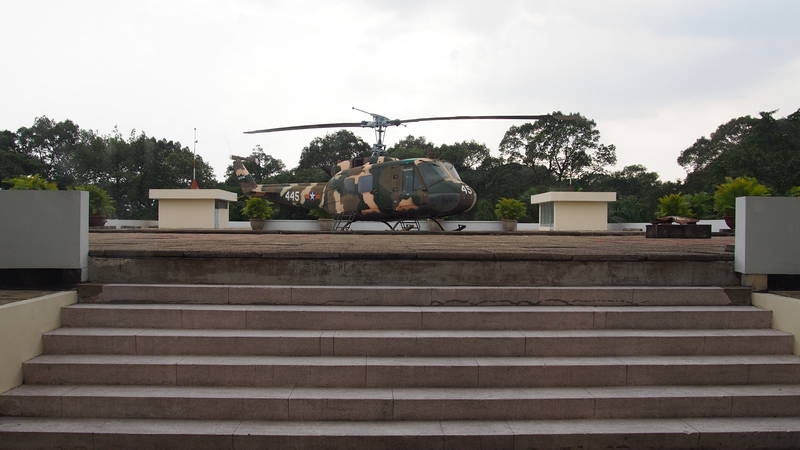 Cidade de Ho Chi Minh em Vietnã - Reunification Palace, o Palácio da Reunificação e Independência do Vietnam