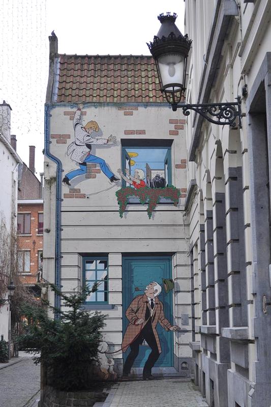 Cidades pelo mundo Street Art - Bruxelas Belgica
