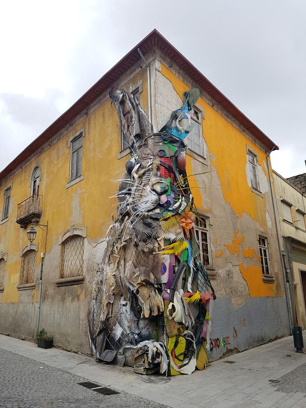 Cidades pelo mundo Street Art - Porto Portugal