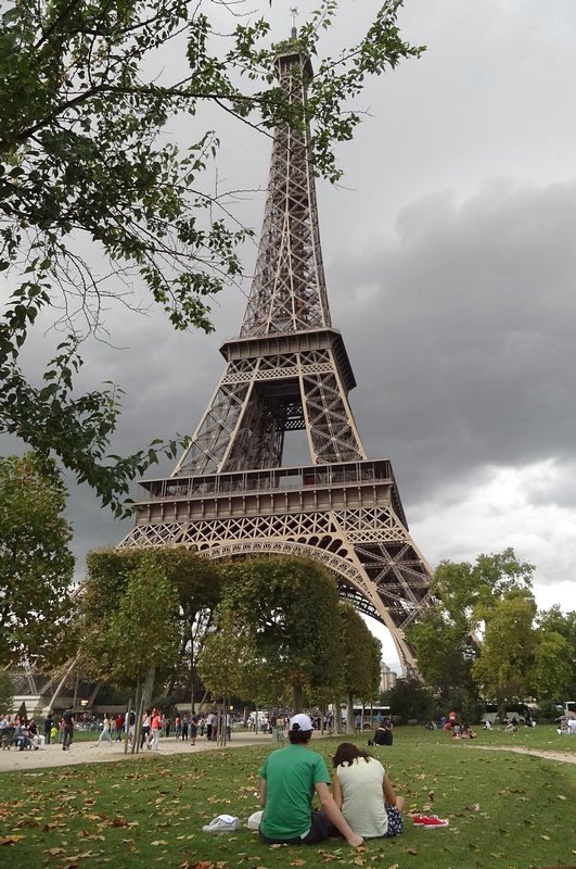 Lugares Melhor Foto Torre Eiffel Paris França - Parc Champ de Mars