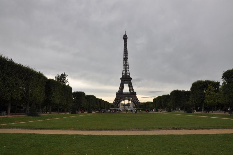 Lugares Melhor Foto Torre Eiffel Paris França - Parc Champ de Mars