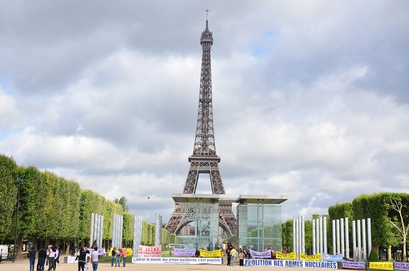 Lugares Melhor Foto Torre Eiffel Paris França - Mur pour La Paix