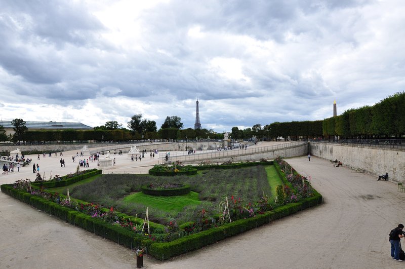 Lugares Melhor Foto Torre Eiffel Paris França - Jardin des Tuileries