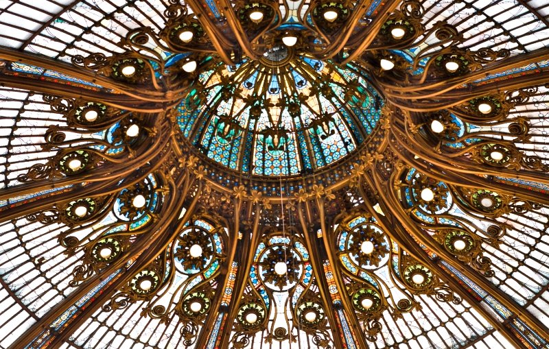 Lugares para compra em Paris na França - Galeries Lafayette Haussmann