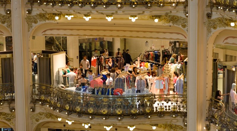 Lugares para compra em Paris na França - Galeries Lafayette Haussmann