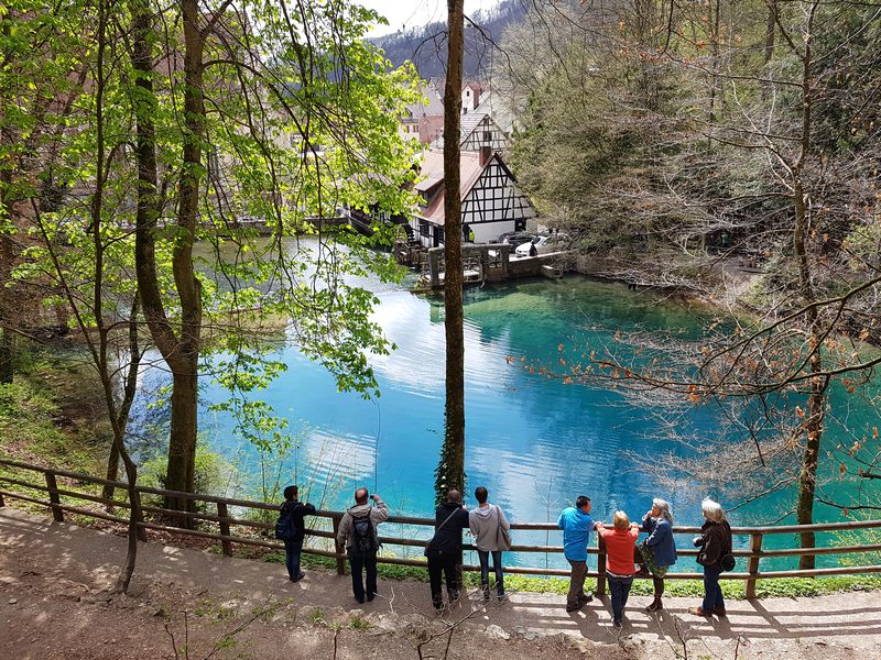 Roteiro Alpes Baviera Alemanha - Blautopf em Blaubeuren