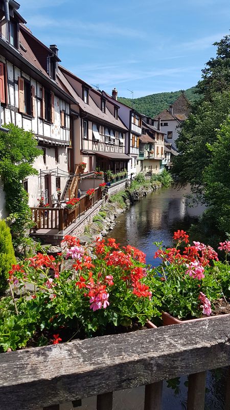 Cidade de Kaysersberg na Região da Alsácia