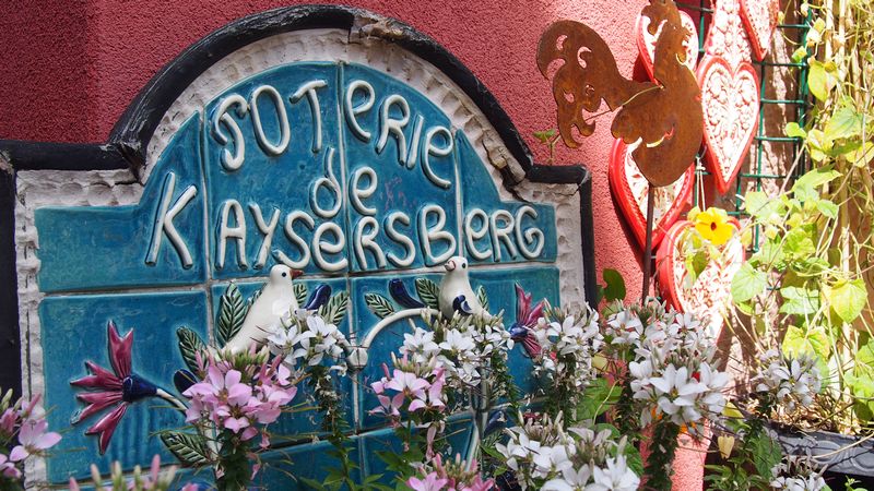 Cidade de Kaysersberg na Região da Alsácia