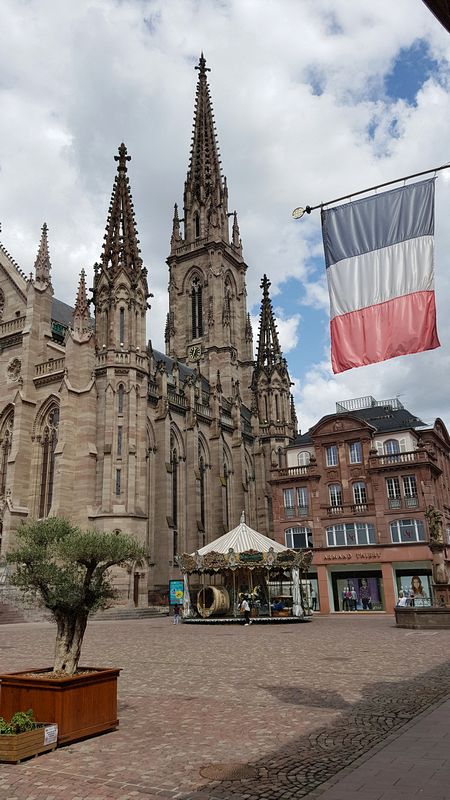 Cidade de Mulhouse na Região da Alsácia