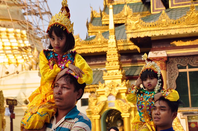 Myanmar Yangon - Shwedagon pagoda