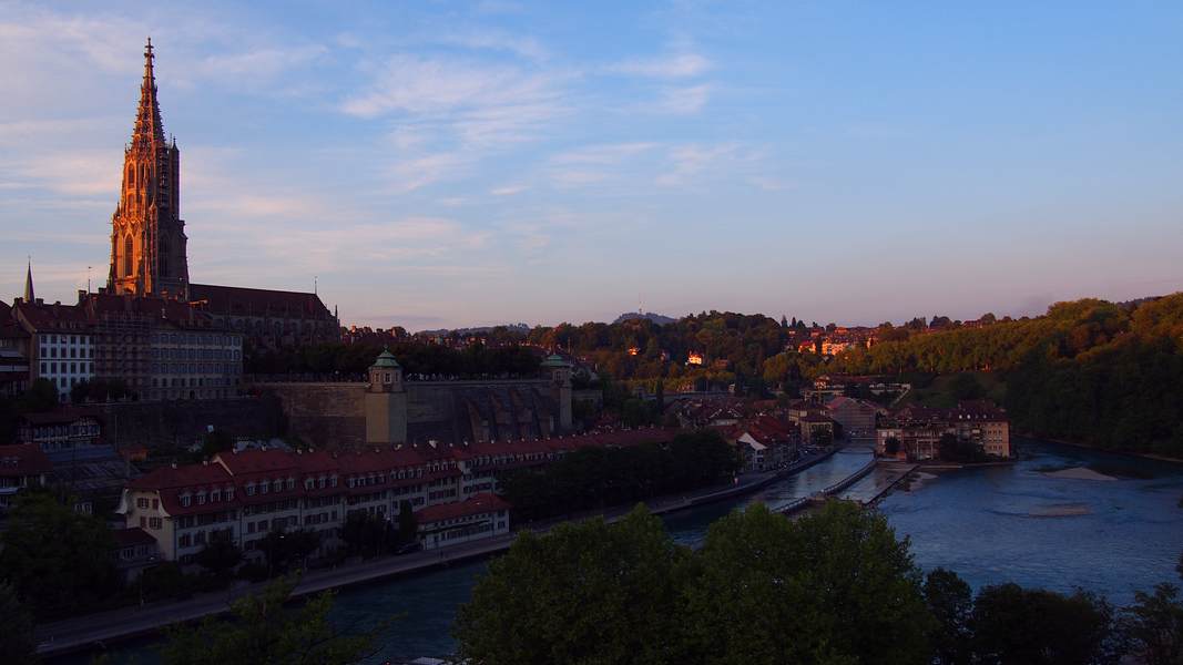 Pontos turísticos de Berna - Münsterplattform