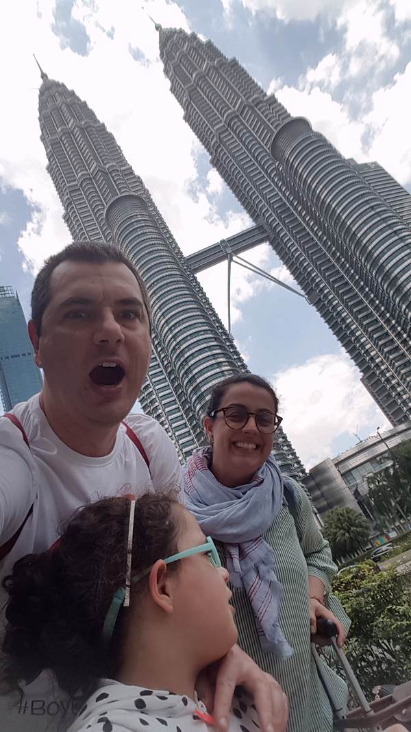 Kuala Lumpur Malasia - Impressionados pelas torres