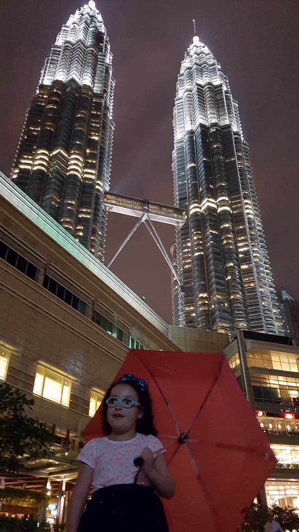 Kuala Lumpur Malasia - Vista das Petronas Twin towers