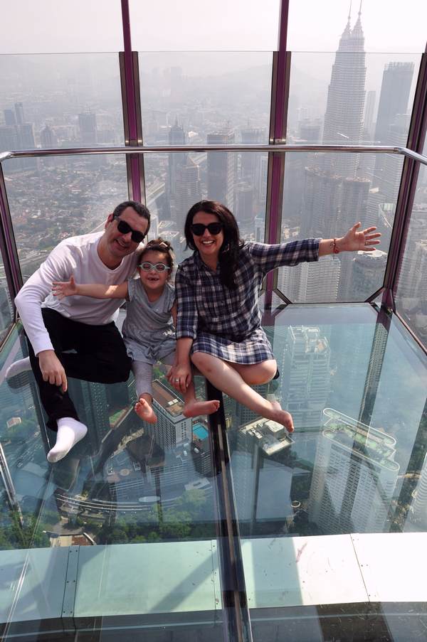 Kuala Lumpur Malasia - KL Tower e o Glass Box