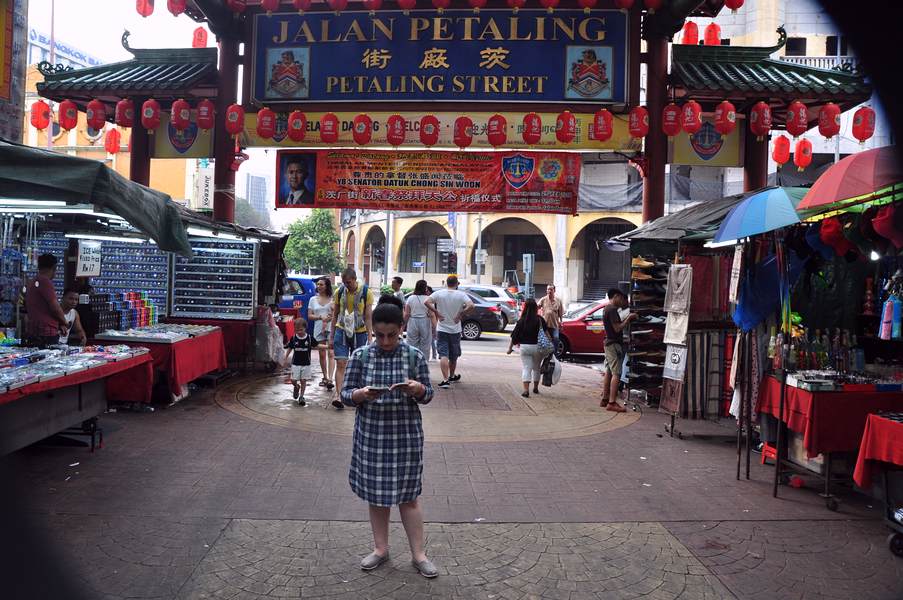Kuala Lumpur Malasia - Petaling Street a Chinatown de KL