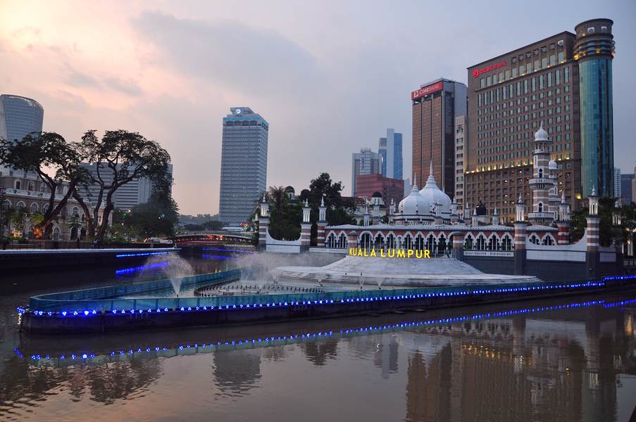 Kuala Lumpur Malasia - rio Kelang