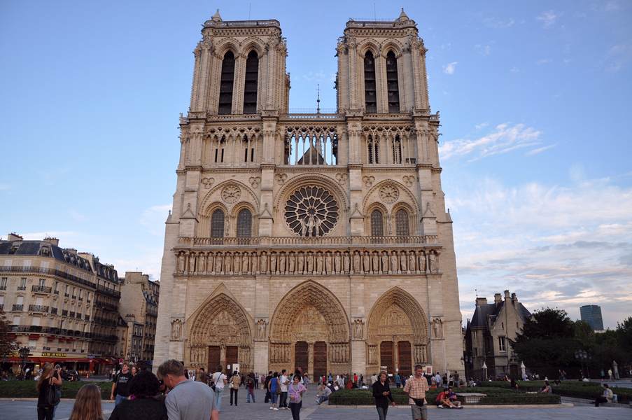 Excursões e atrações turísticas para ver em Paris França - Catedral de Notre-Dame