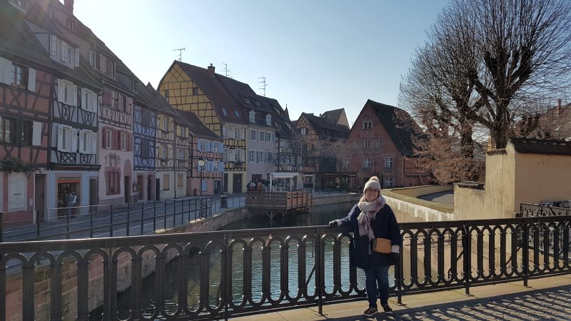 Colmar na Região da Alsácia na França