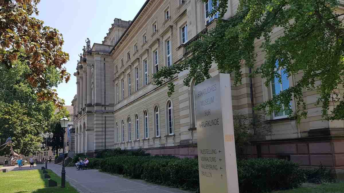 Museu de História Natural de Karlsruhe na Alemanha