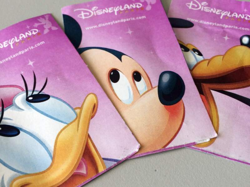 Economia e Custos Disneyland Paris - Ingressos