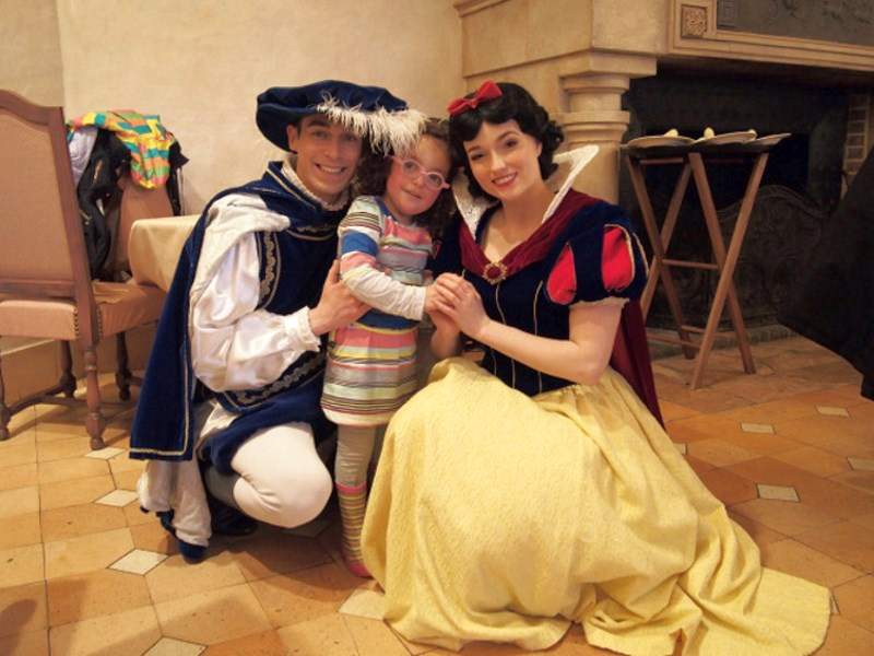 Economia e Custos Disneyland Paris - Almoço com a Branca de Neve