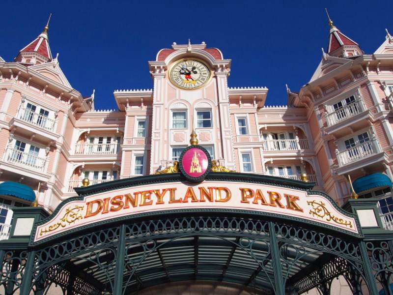 Economia e Custos Disneyland Paris - Entrada do Parque