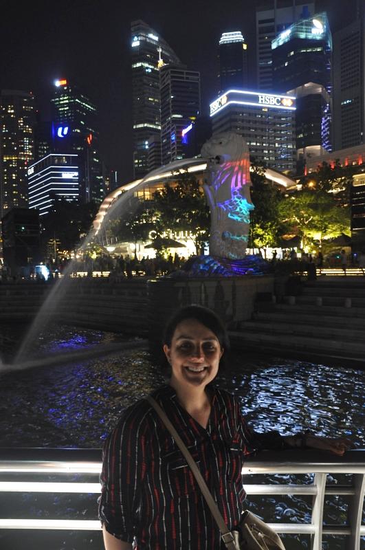 Locações em Singapura mostrados no filme Podres de Ricos (Crazy Rich Asians, 2018) - Merlion Park