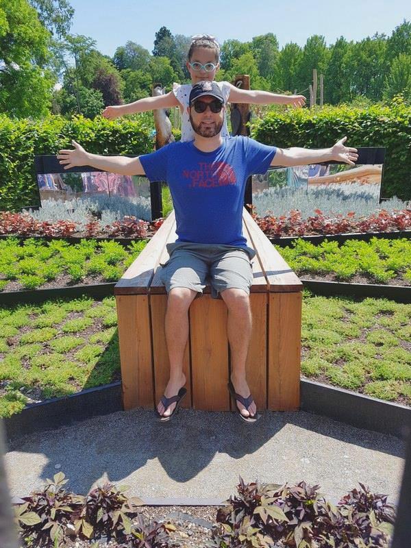 Blumeninsel Mainau, a ilha das flores no lago de Constança na Alemanha