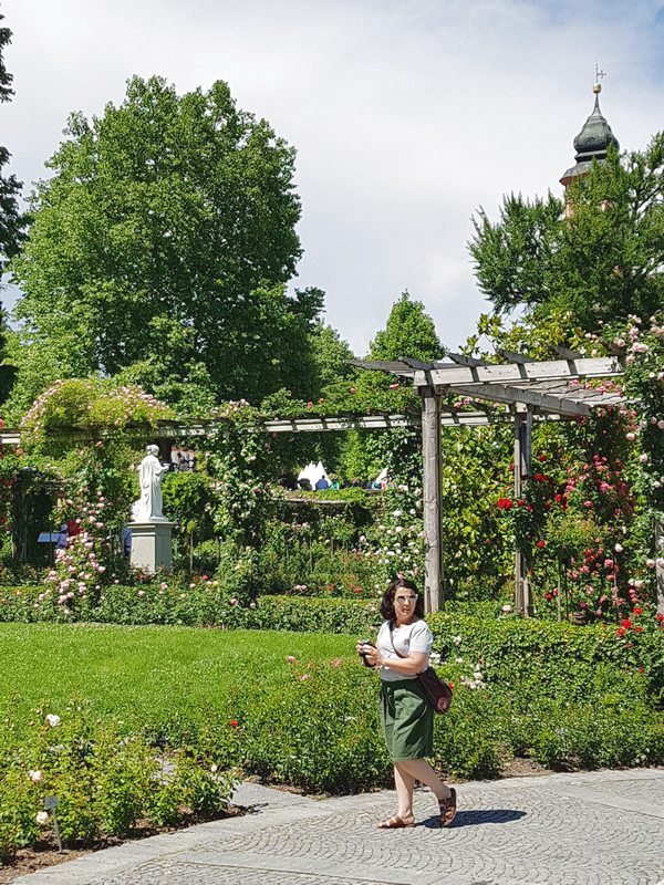 Blumeninsel Mainau, a ilha das flores no lago de Constança na Alemanha