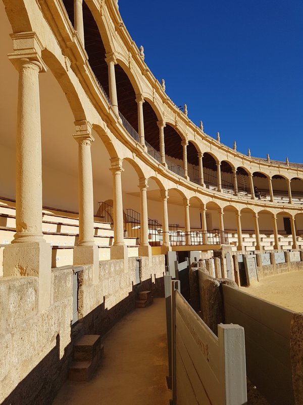 Planejamento de viagem para o que visitar em Ronda na Espanha - Plaza de Toros de Ronda