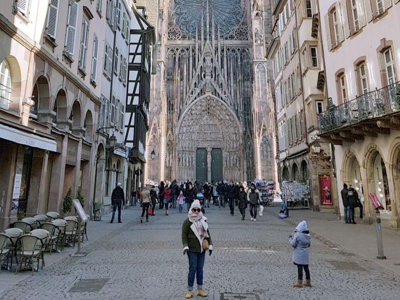 Atrações turísticas da cidade de Estrasburgo na região da Alsácia, França