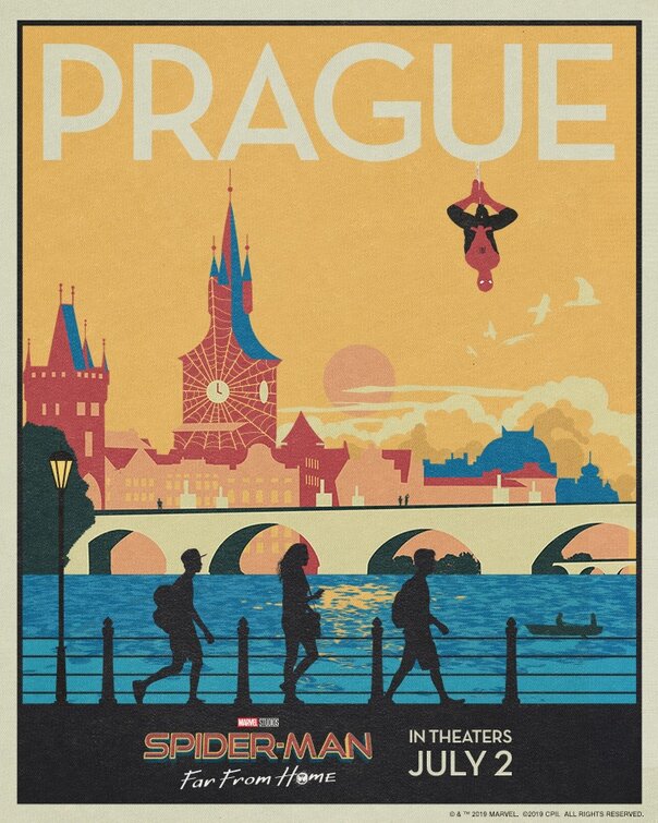 Eurotrip com o “Homem-Aranha: Longe de Casa - Praga, Tchéquia