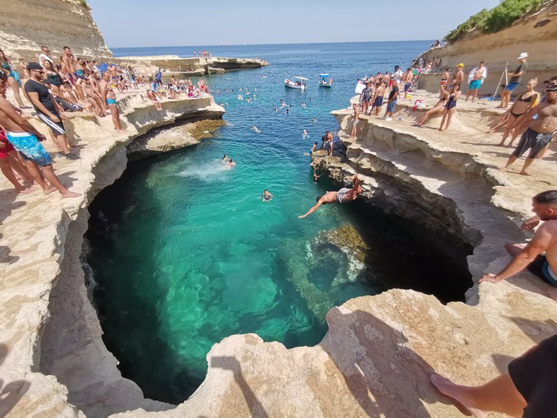 Malta de A a Z – Um sonho de viagem no verão europeu - Uau! St Peter’s Pool. 