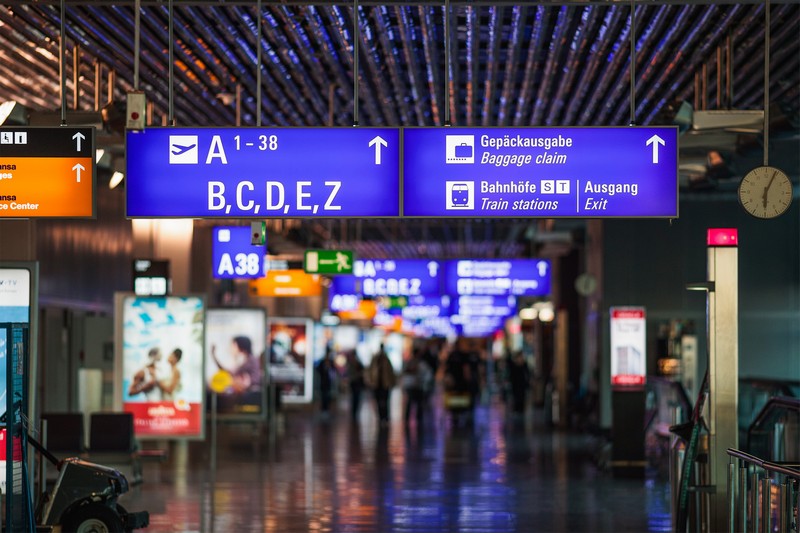 Dicas e passos para sua chegada no Aeroporto de Frankfurt na Alemanha - Baggage claim