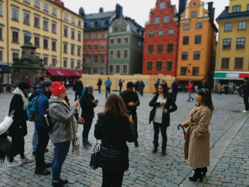 VI Encontro Europeu de Blogueiros Brasileiros em Estocolmo - Troca de presentes, guia em Estocolmo e almoço de despedida