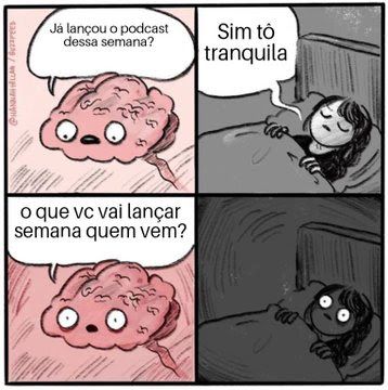 Charge sobre produção de Podcast