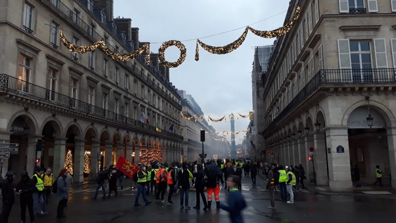 Experiência nos protestos de Paris