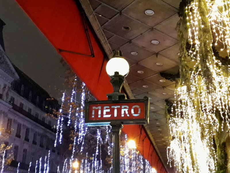 Luzes de Natal na França "searching ligths in Paris"