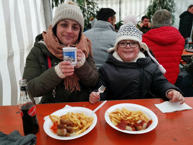 Mercado de Natal em Freudenstadt na Floresta Negra na Alemanha