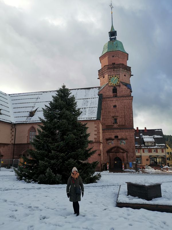 Natal em Freudenstadt na Floresta Negra na Alemanha